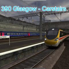 Screenshot for Class 390 From Glasgow Central to Carstairs