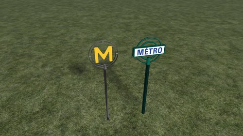 Screenshot for Mât "METRO" RATP