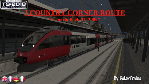 Screenshot for Pack de scénarios 01 "3 Country Corner Route"