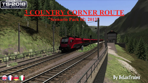 Screenshot for Pack de scénarios 02 "3 Country Corner Route"