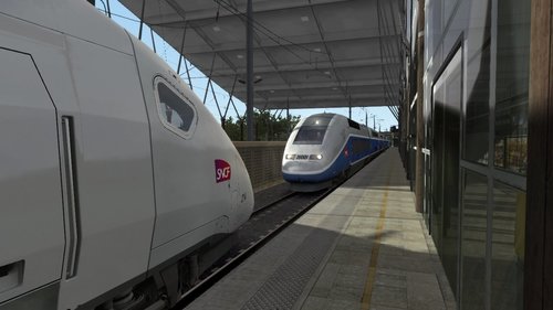 Screenshot for Scénario Marseille Saint Charles - Lyon Saint Exupéry TGV