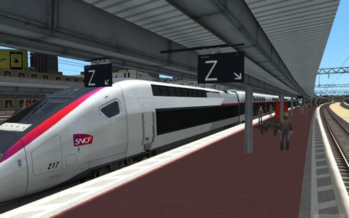 Screenshot for TGV 256 Lyon Part Dieu Marseille St-Charles.7z