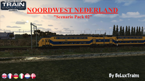 Screenshot for Scenario Pack 02 "Noordwest Nederland"