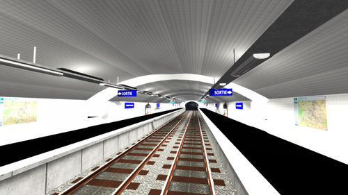 Screenshot for PANNEAUX RATP METRO