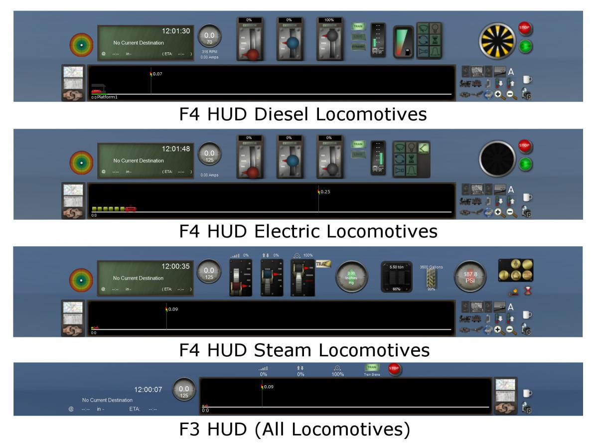 HUD new look - Add-ons et utilitaires - RailSim-fr.com