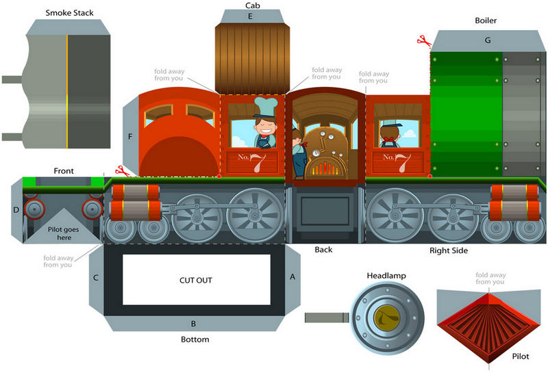Steam Train Engine Paper Craft_75.jpg